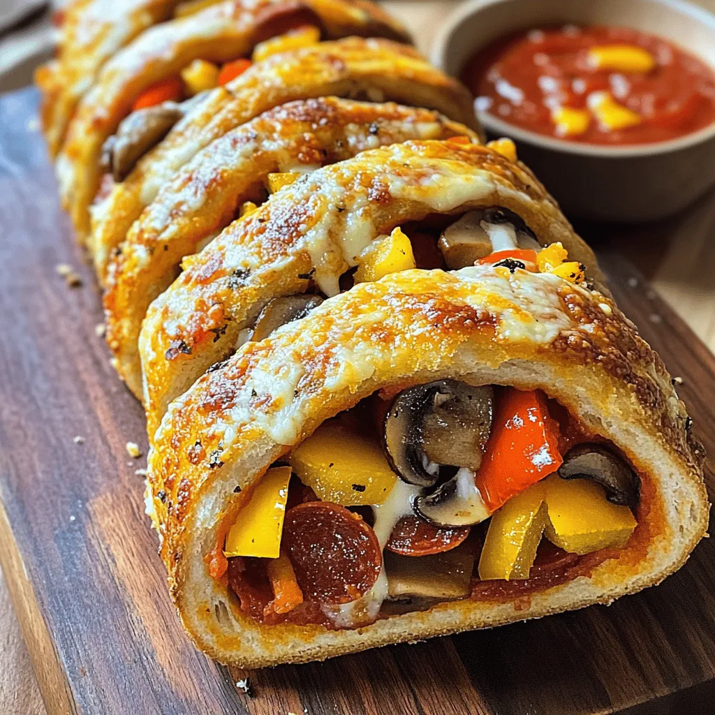 Einfache Stromboli Dinner Spaß und Genuss für alle