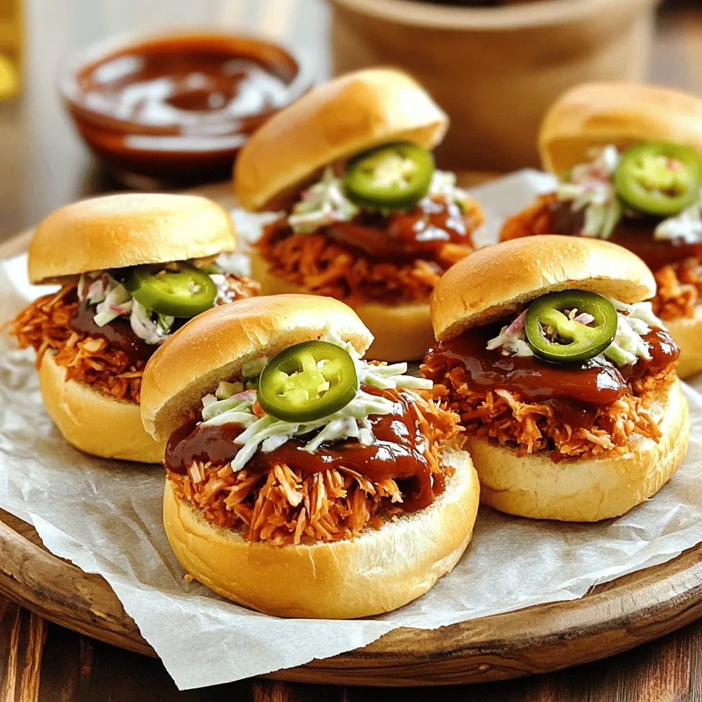 BBQ Jackfruit Sliders Einfaches Rezept für Genuss