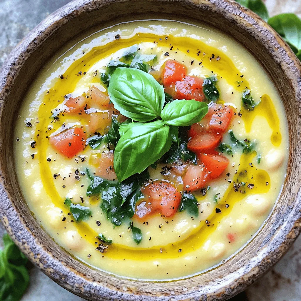 Creamy Tuscan White Bean Soup Einfache und Leckereien