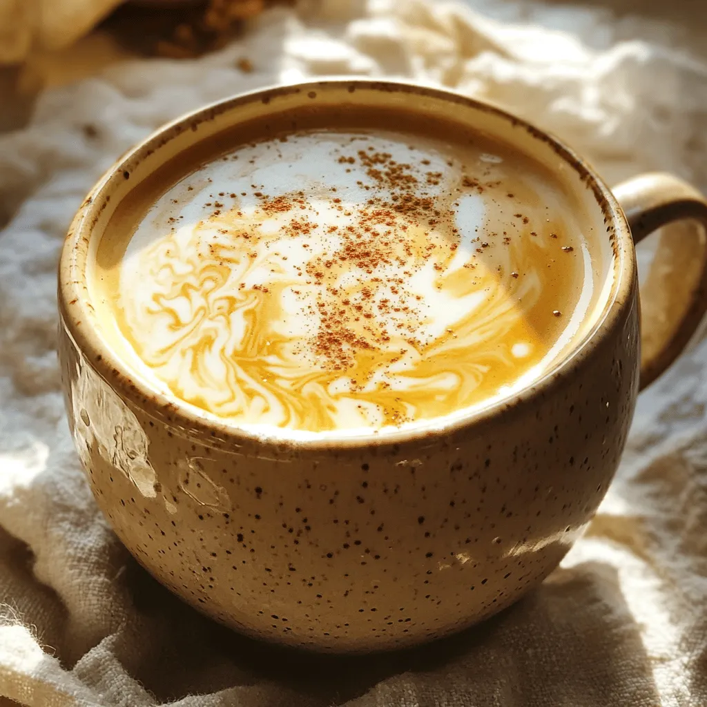 Cremiger Tahini Latte gesunde Genussoption entdecken