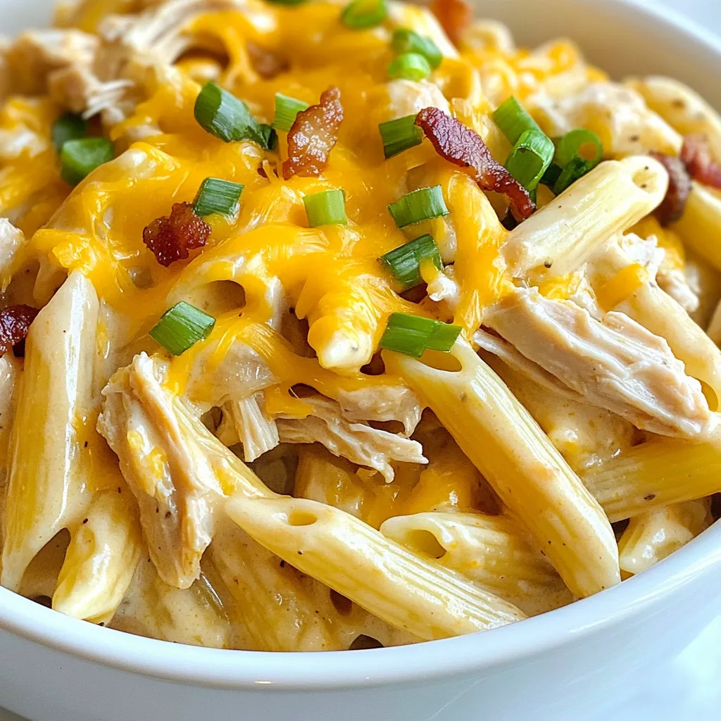 Crack Chicken Penne Einfache und leckere Mahlzeit