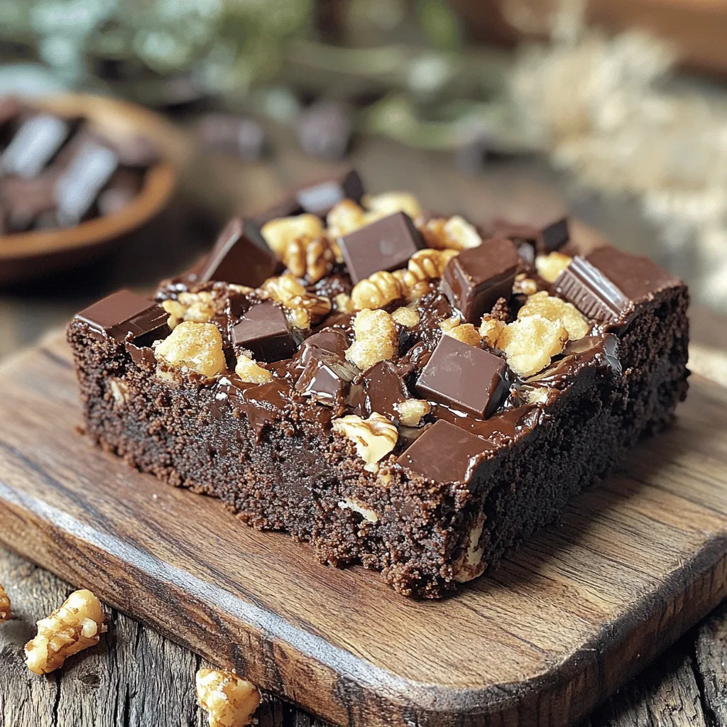 Um Cake Mix Brownies einfach zuzubereiten, brauchst du einige Zutaten. Du benötigst eine Box Schokoladen-Cake-Mischung, Pflanzenöl, Eier, Schokoladenstückchen und Vanilleextrakt. Optional kannst du auch gehackte Walnüsse hinzufügen. Diese Mischung macht unseren Brownie besonders schokoladig und lecker.