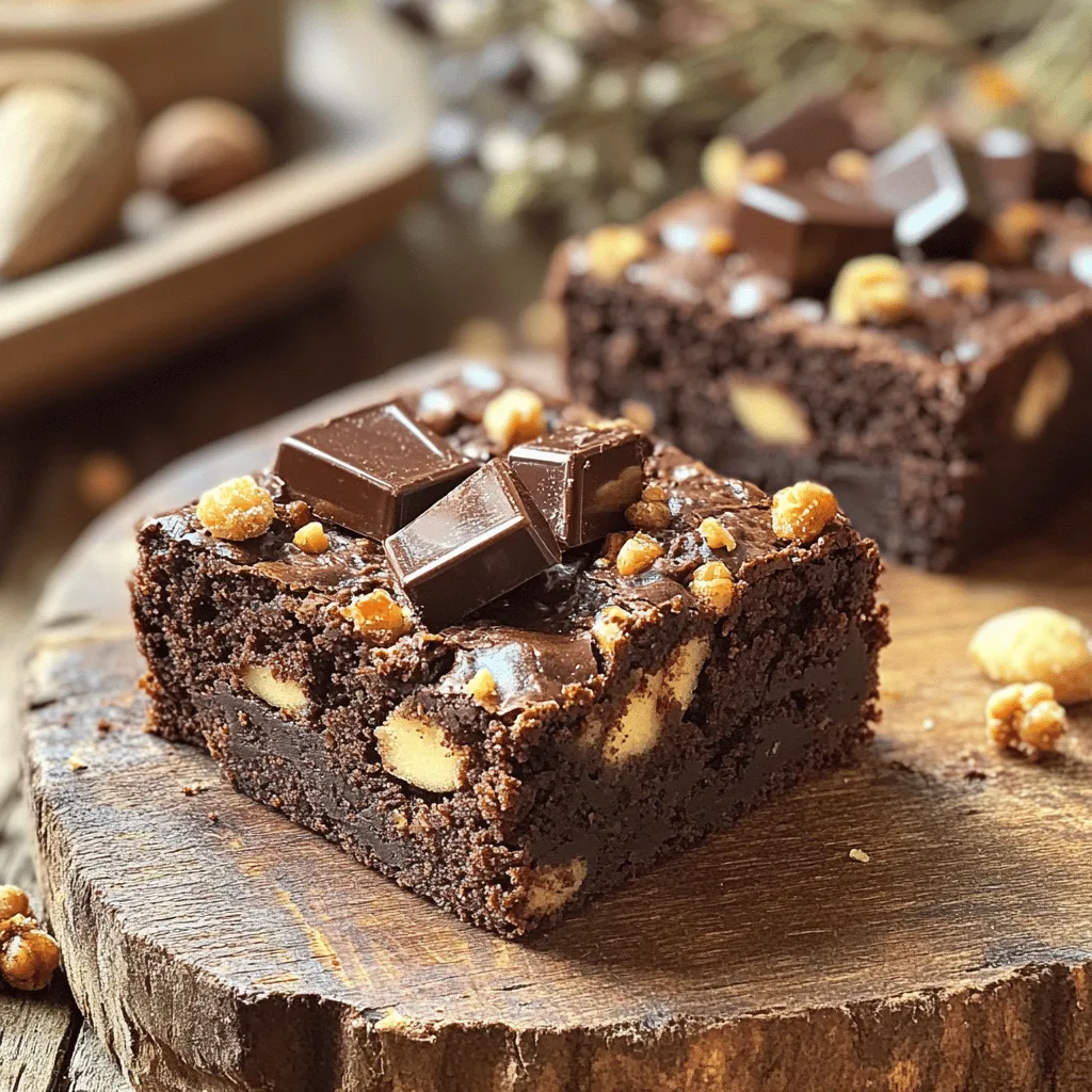 Cake Mix Brownies einfach und lecker zubereiten