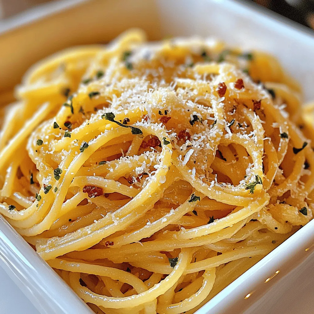 Um das Knoblauchbutter-Pasta-Rezept zuzubereiten, braucht man nur wenige Zutaten. Du benötigst 250 g Spaghetti oder Linguine, 4 Knoblauchzehen, 100 g Butter und 2 Esslöffel Olivenöl. Rote Pfefferflocken, Parmesan, frische Petersilie, Salz, Pfeffer und Zitronensaft sind ebenfalls wichtig.