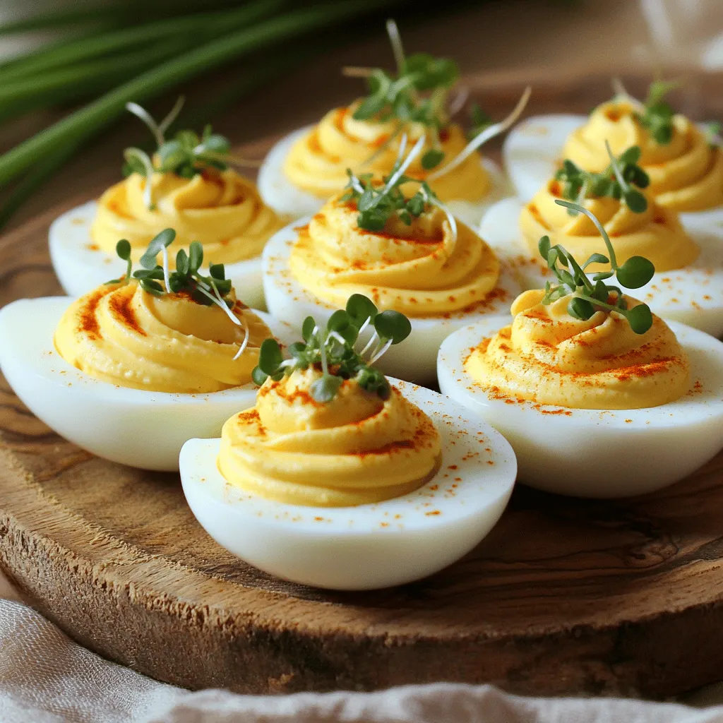 Klassische gefüllte Eier cremig und einfach zubereiten