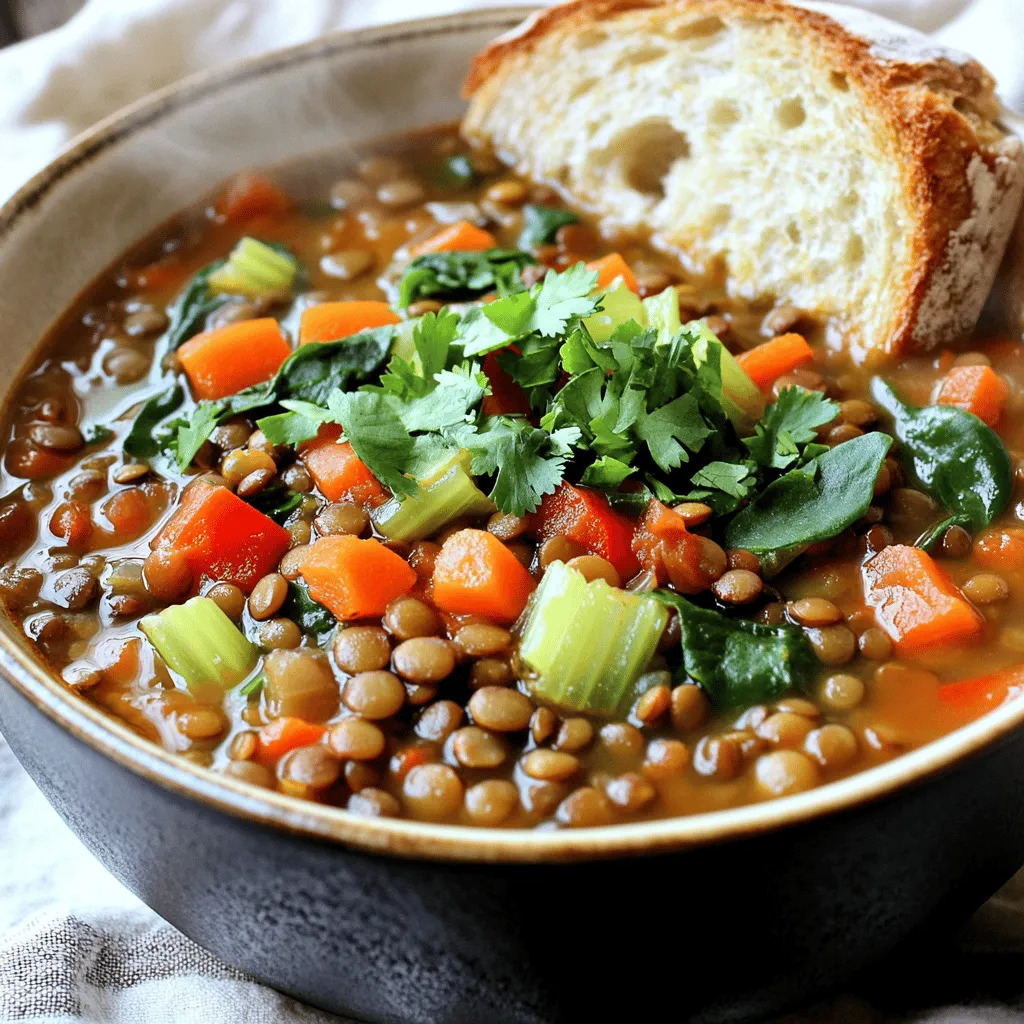 Spicy Lentil Soup Einfach und Nahrhaft Zubereiten