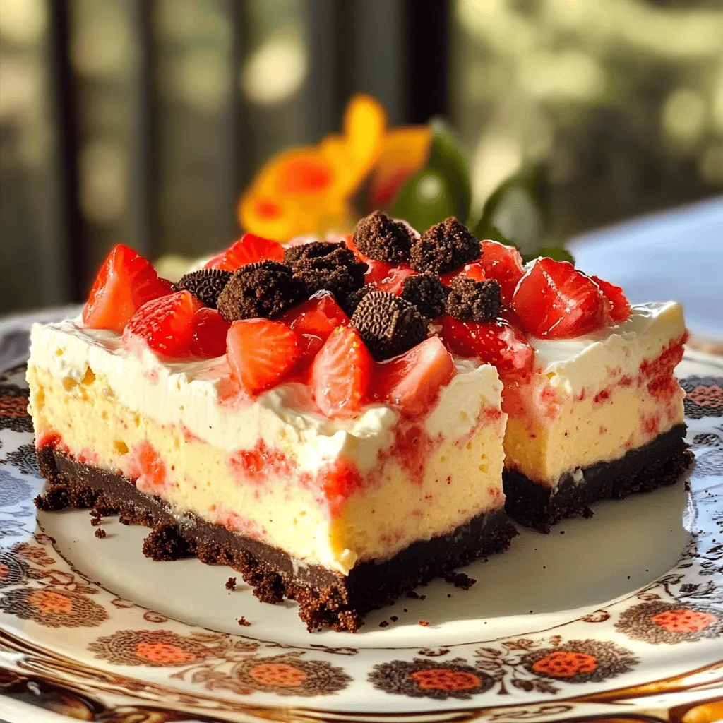 Um diese leckeren goldene oreo cheesecake bars zu machen, brauchst du einige Zutaten. Hier ist eine Liste der Zutaten: