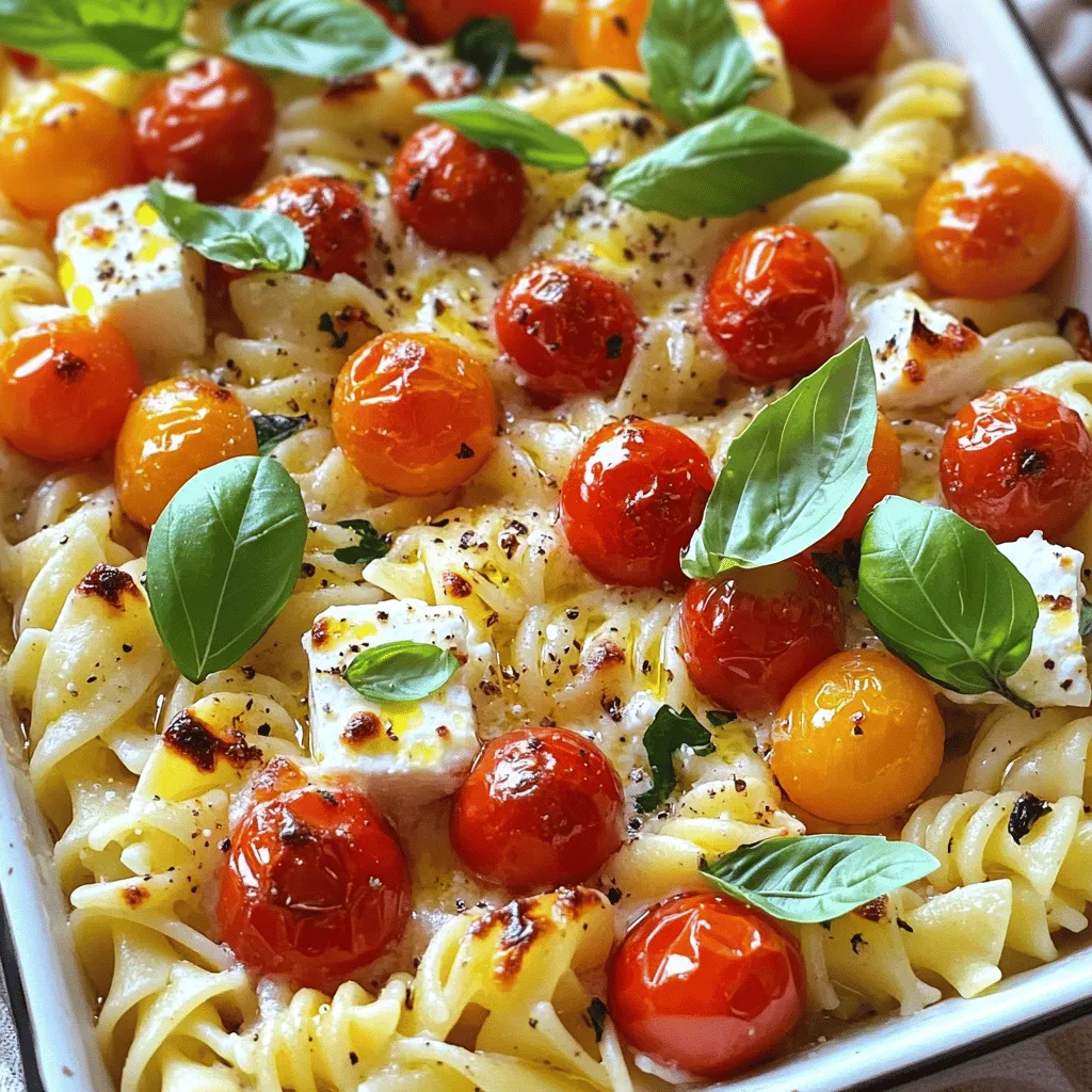 Baked Feta Pasta Einfache und köstliche Zubereitung