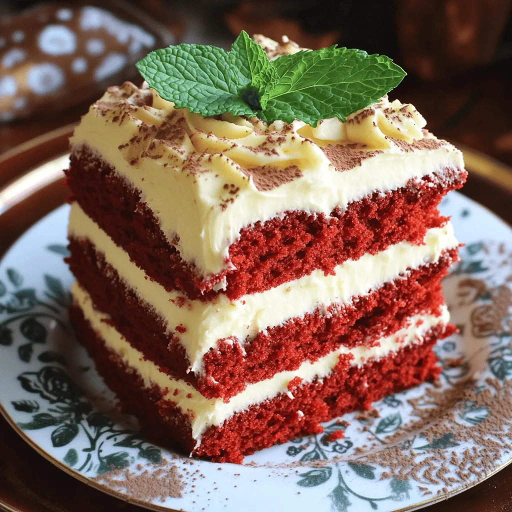 Leckere Red Velvet Cake Einfache und köstliche Idee