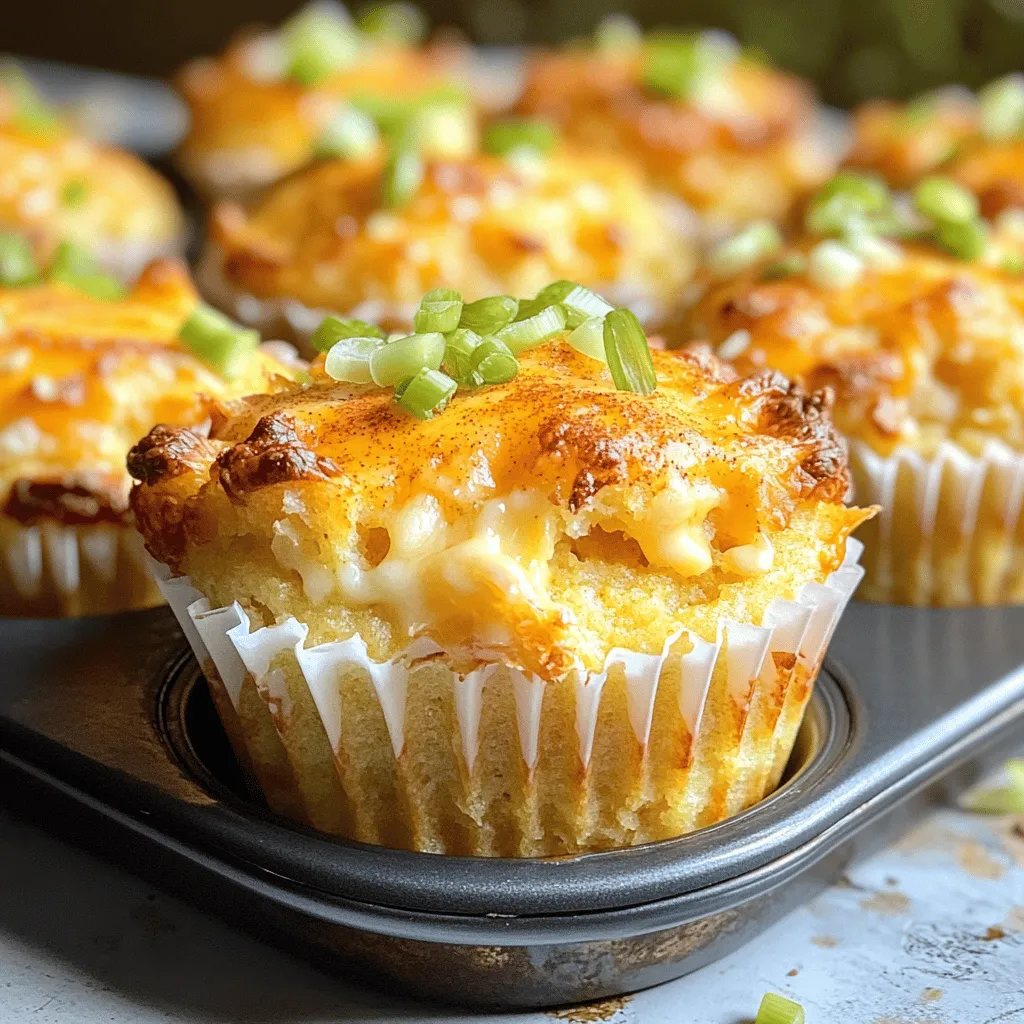 Käse Kartoffel Muffins Rezept für einen tollen Genuss