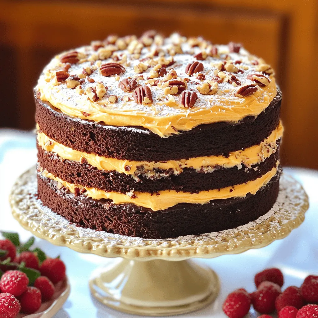 Deutsche Schokoladentorte Köstlicher Genuss für jeden