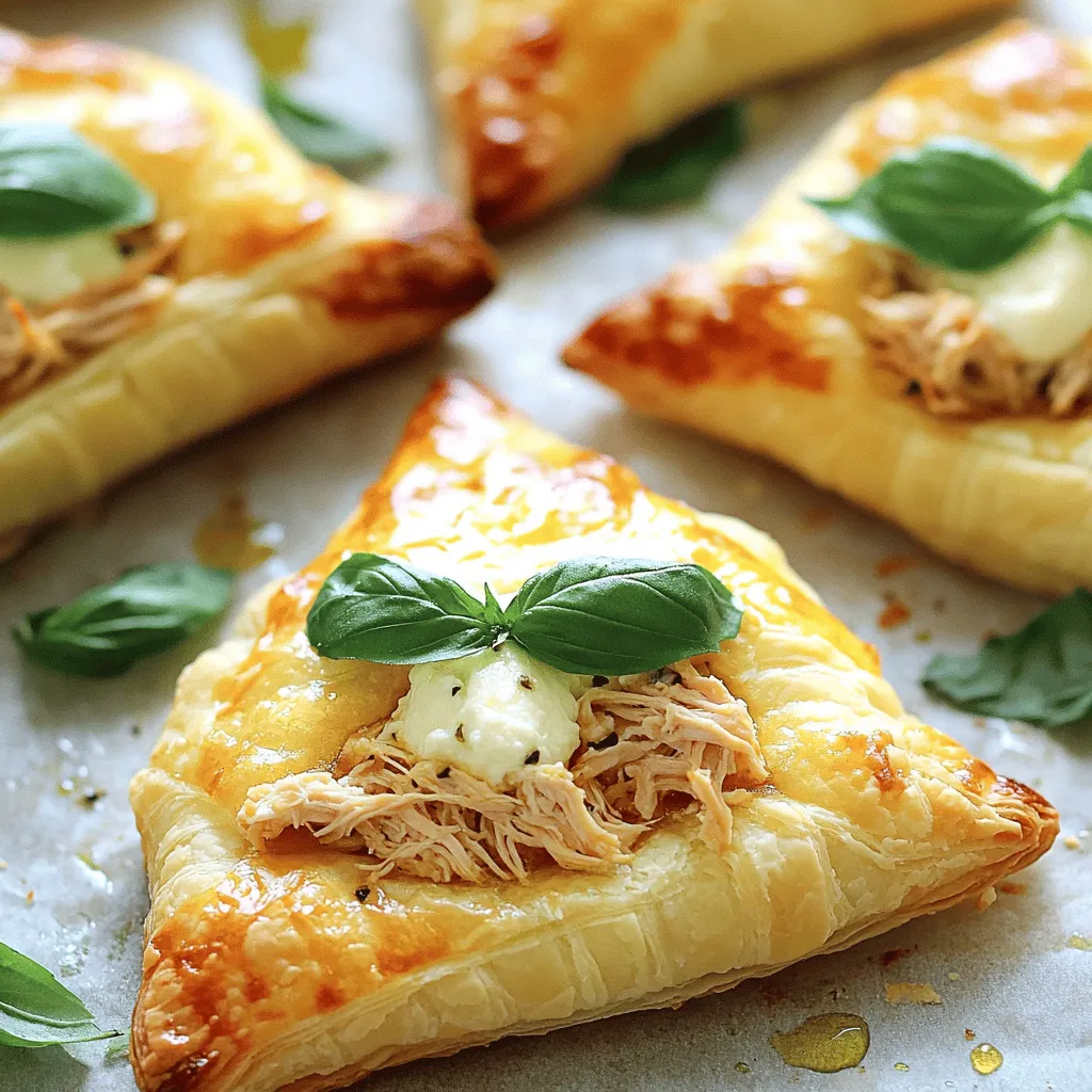 Hähnchen Parmesan Pillows einfache und köstliche Idee