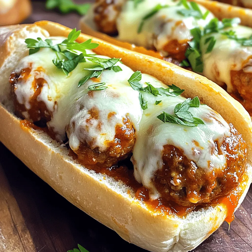 - 500 g Rinderhackfleisch - 1/2 Tasse Paniermehl - 1/4 Tasse frisch gehackte Petersilie - 1/4 Tasse geriebener Parmesan - 1 Ei - 100 g Mozzarella, in Scheiben