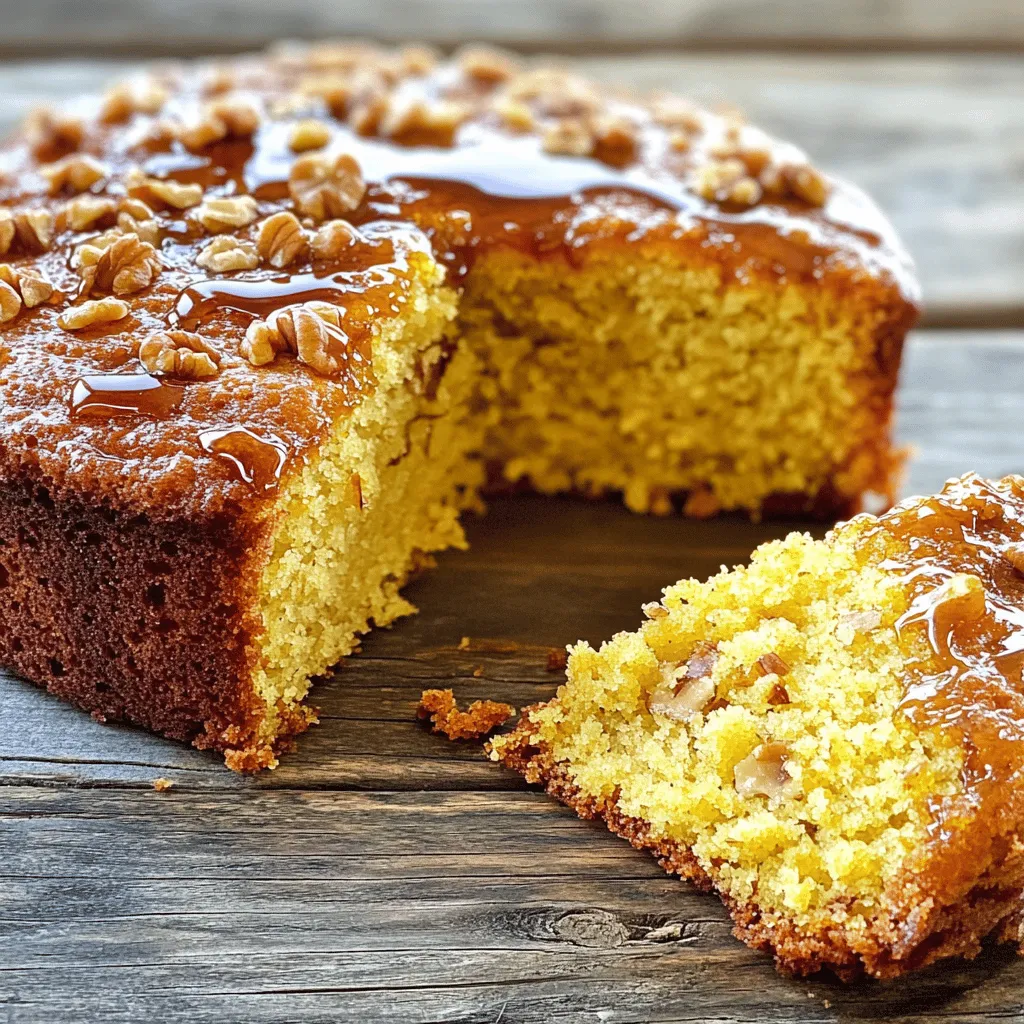 Maple Walnut Coffee Cake Bakery Leckerer Genuss