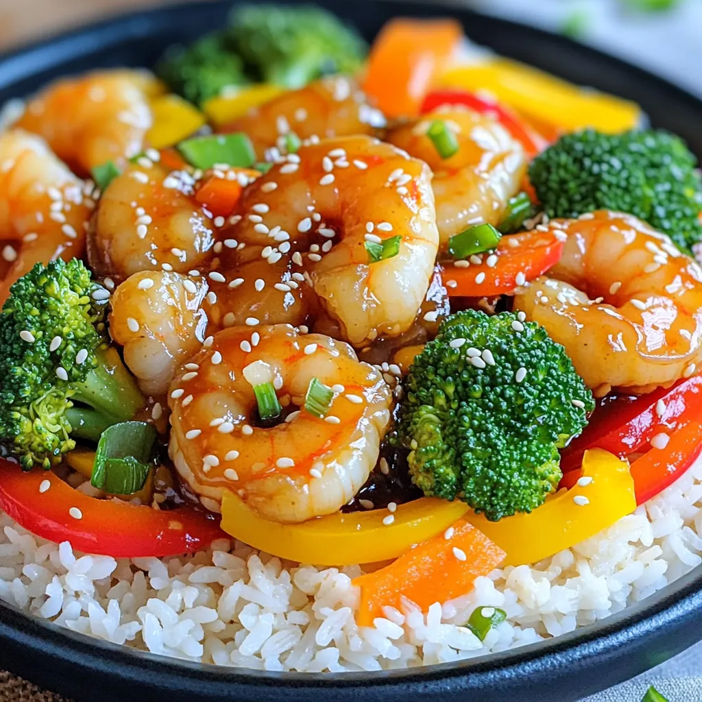 Honigknoblauch-Garnelen-Pfanne Einfache Rezeptideen