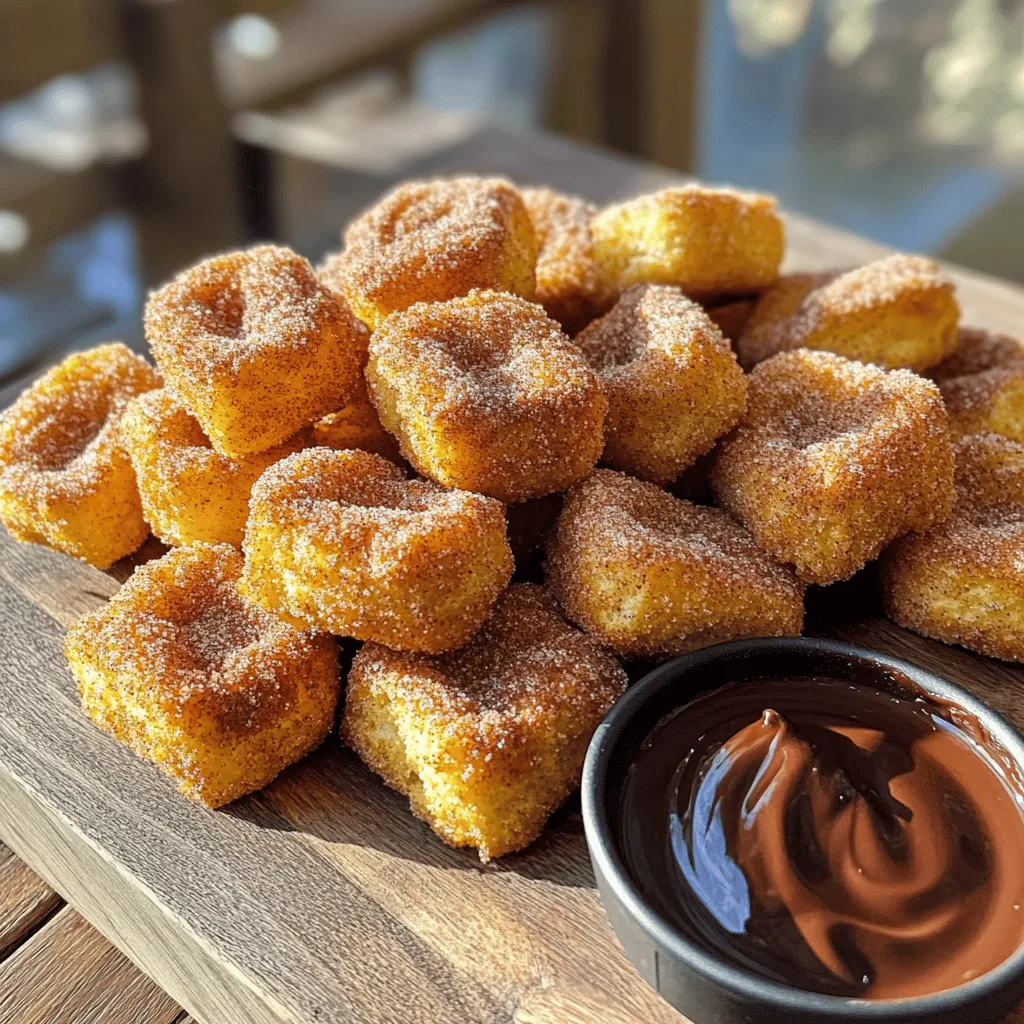 Air Fryer Churro Bites Knuspriger Genuss Zuhause