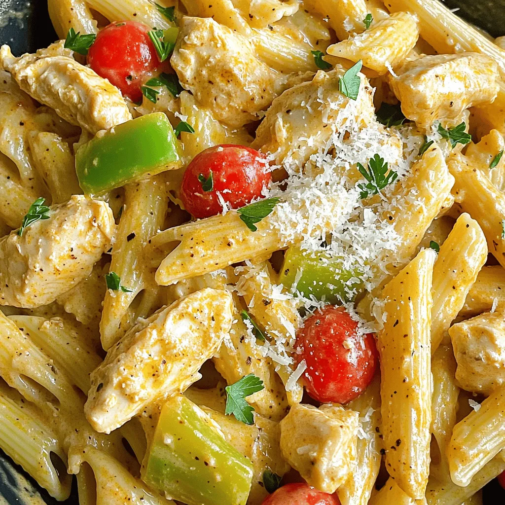 Creamy Cajun Chicken Pasta Slow Cooker Schmackhafte Idee