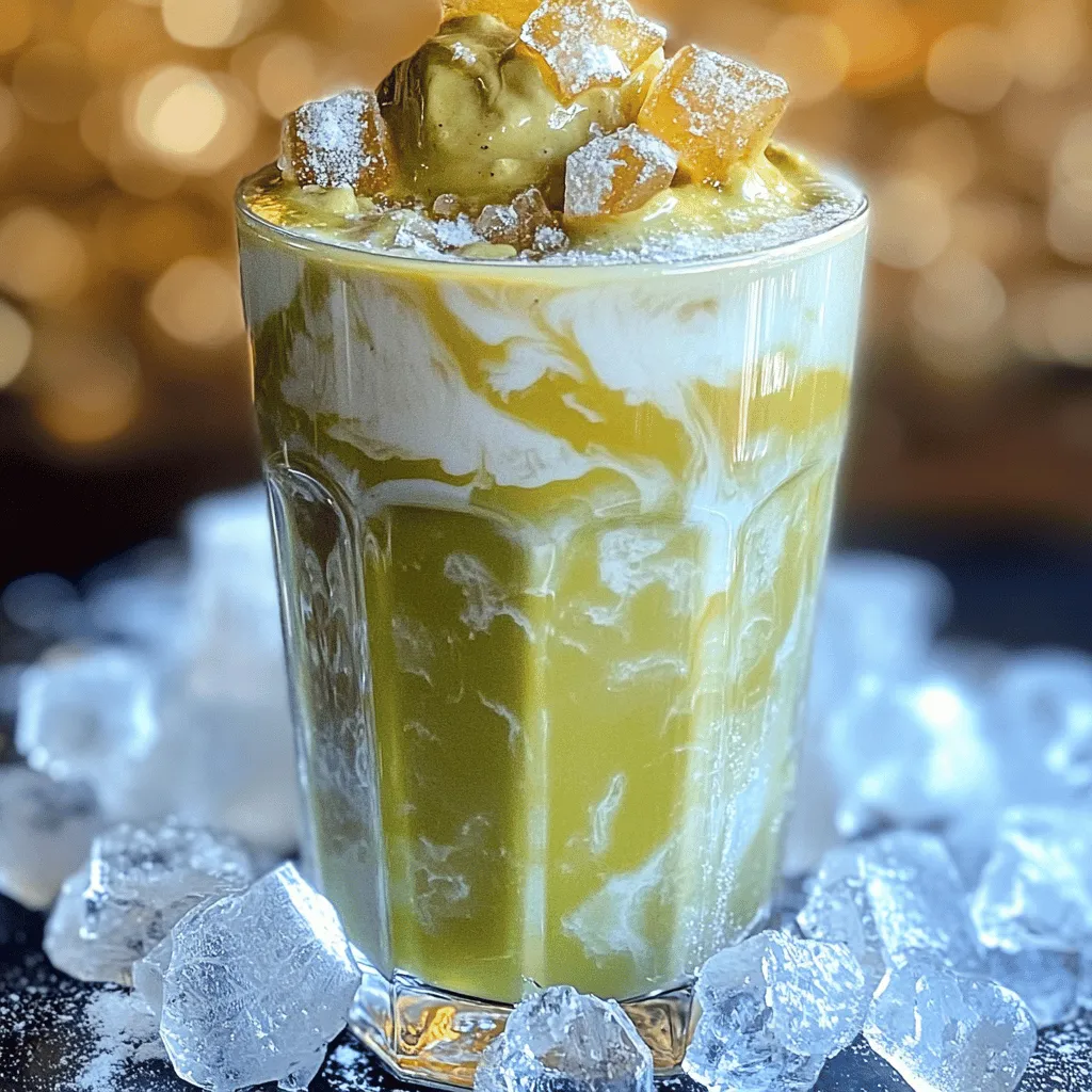Iced Brown Sugar Matcha Latte Rezept Lecker und Einfach