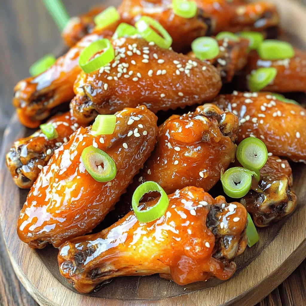 Würzige Sriracha Honig Flügel Einfaches Rezept