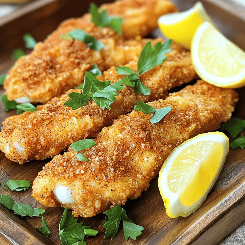 Southern Fried Catfish knusprig und einfach zubereiten