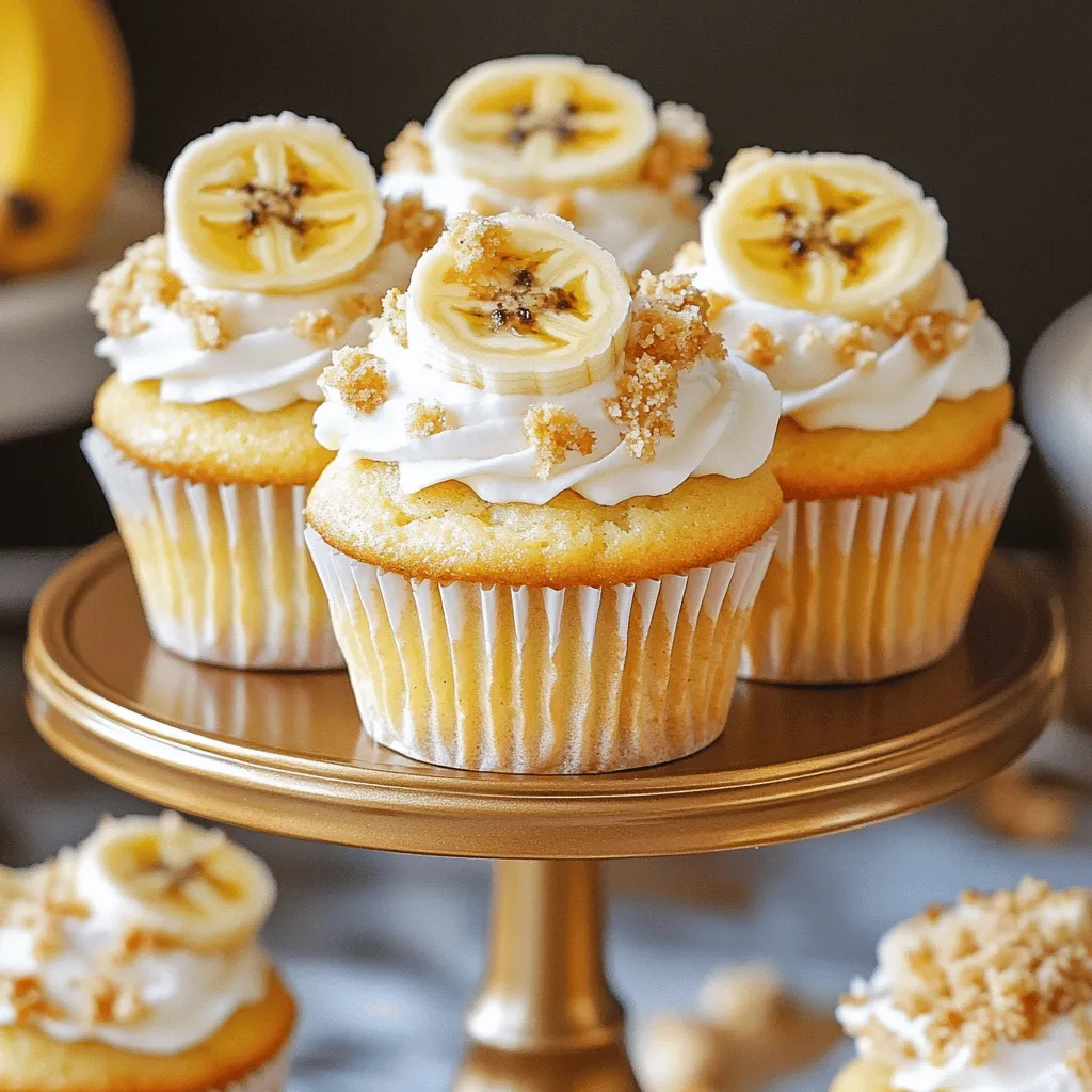 Beste Bananenpudding Cupcakes Einfache und Köstliche Rezeptidee