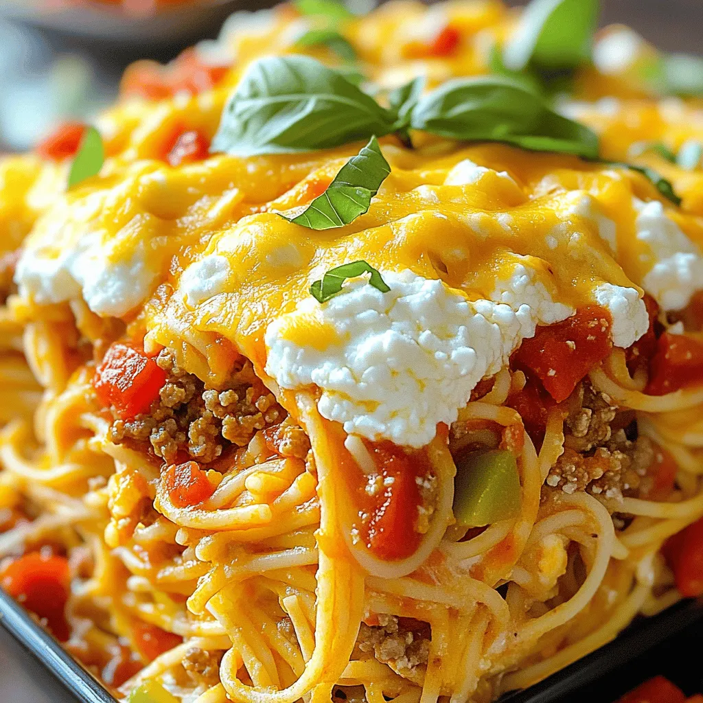 Schmackhafter Slow Cooker Spaghetti Auflauf Rezept