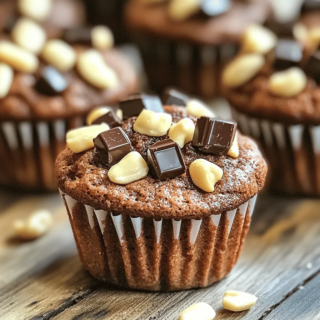 Gesunde Schokoladen-Mini-Muffins Einfache und Leckere Snacks