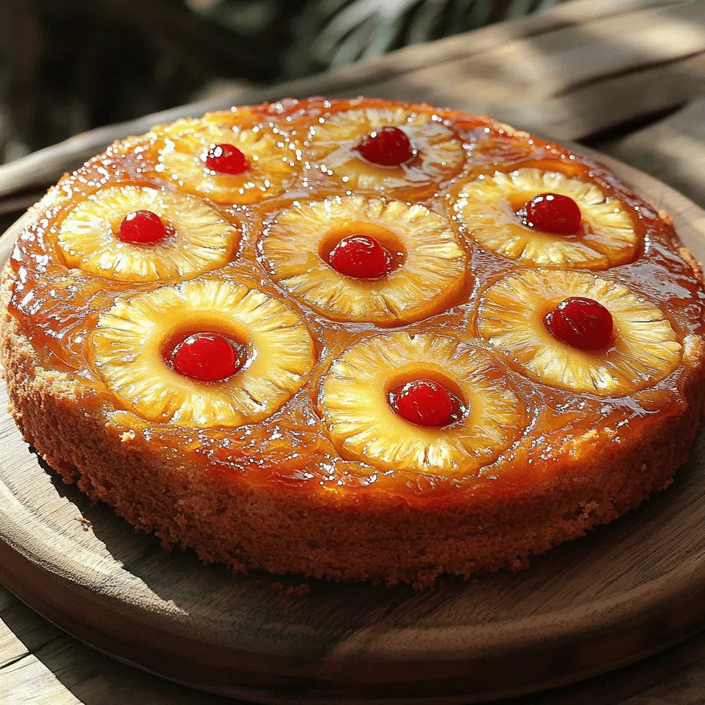 Irresistible Pineapple Upside Down Cake schnell zubereiten