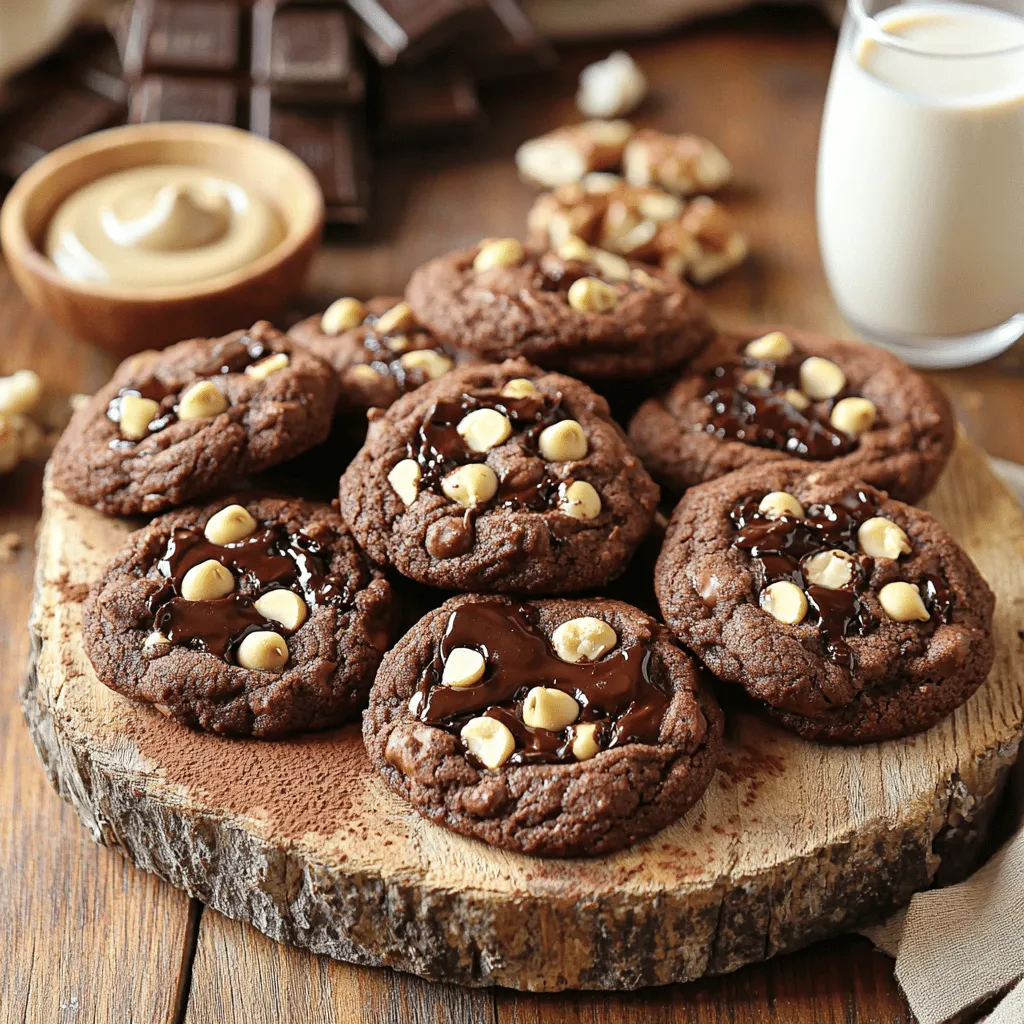 Vegan Chocolate Tahini Cookies Einfaches Rezept