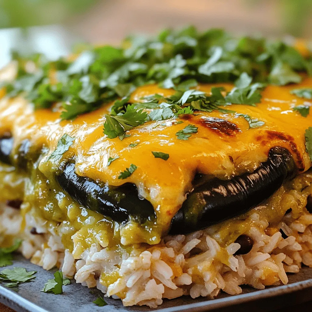 Einfache Chile Relleno Casserole Lecker und Sättigend