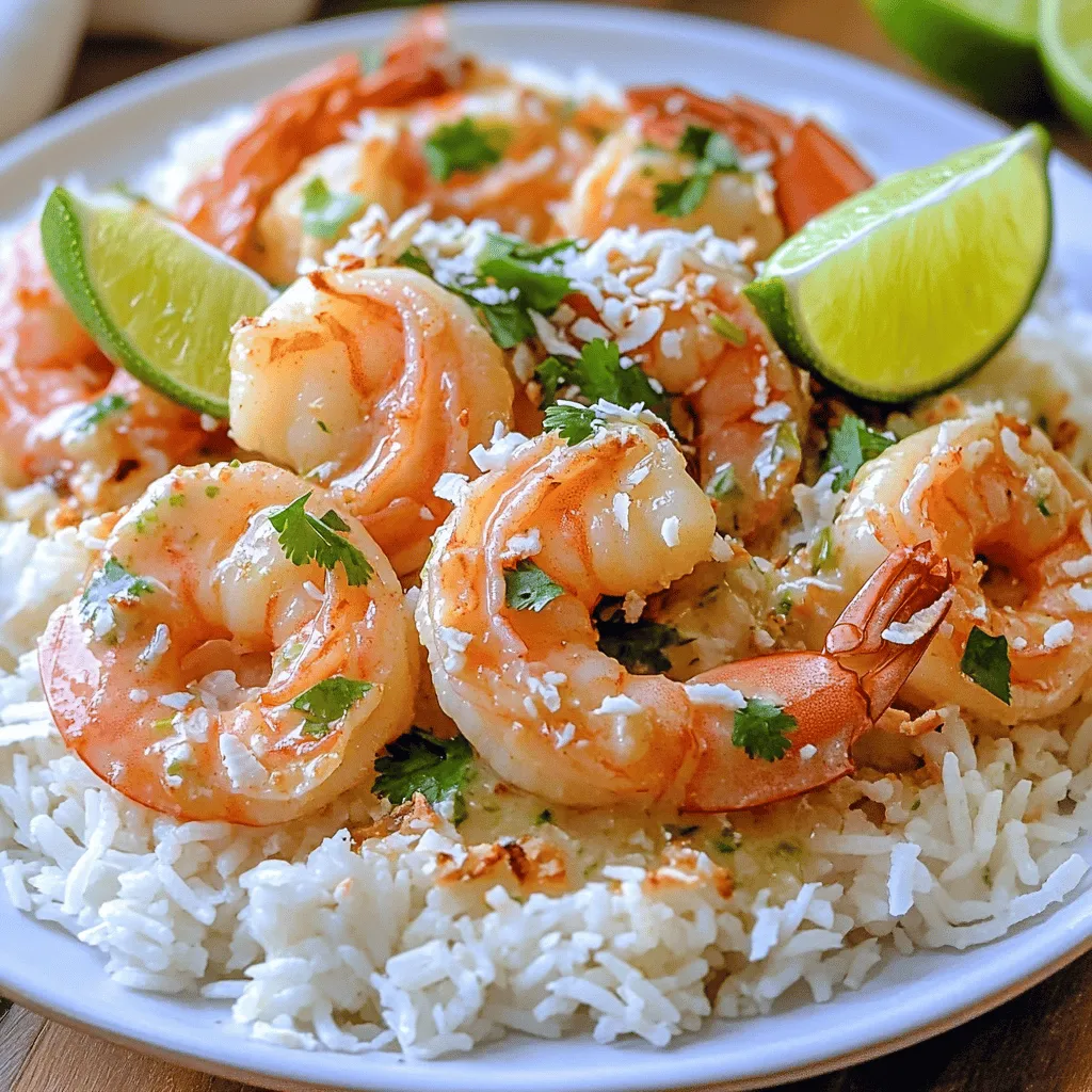 Kokos-Limetten-Garnelen Einfach und Köstlich Zubereiten