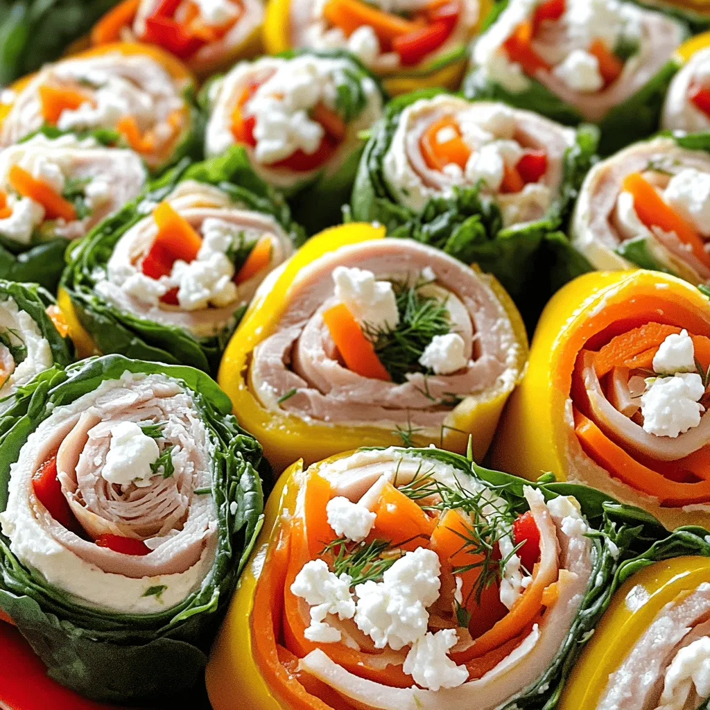 Party Snack Roll Köstlich und Einfach Zubereiten