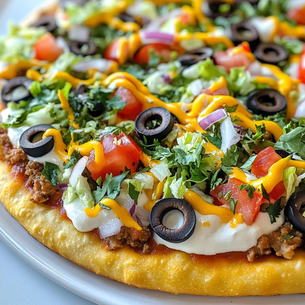 Taco Pizza Rezept Einfach und Lecker Genießen