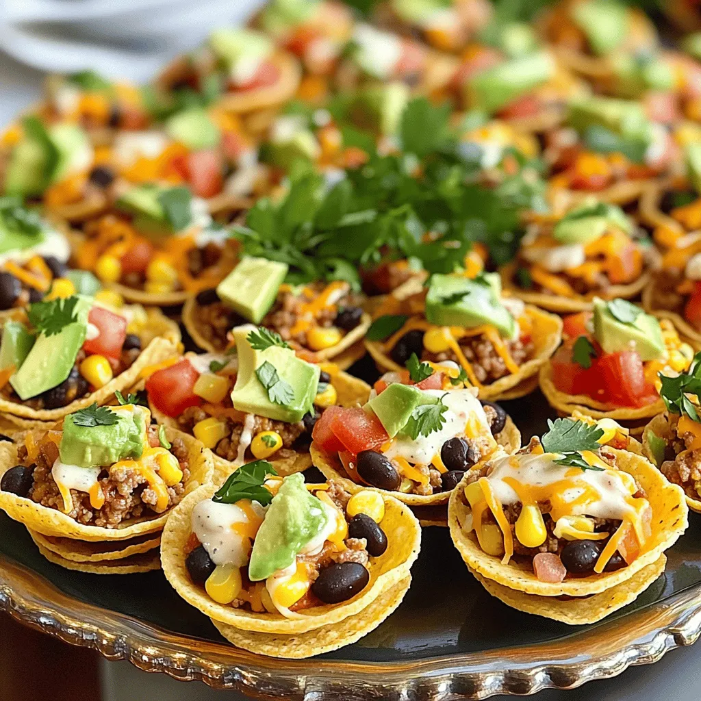 Taco Ranch Bites sind kleine, leckere Snacks, die jeden Anlass aufpeppen. Sie bestehen aus einer Mischung aus gewürztem Fleisch, frischem Gemüse und einer cremigen Ranch-Soße. Diese Kombination macht sie besonders schmackhaft. Ihr beliebter Geschmack und die einfache Zubereitung erklären ihre große Beliebtheit.