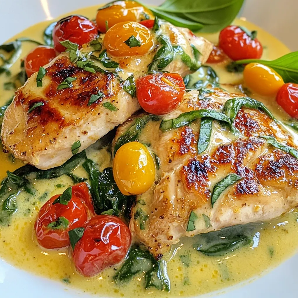 Cremiges Toskana-Hühnchen Einfache und leckere Mahlzeit