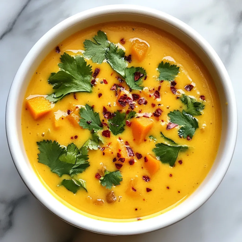 Thai Süßkartoffelsuppe Einfaches und köstliches Rezept