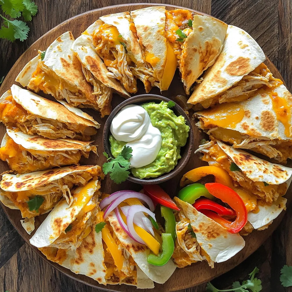 Chipotle Chicken Quesadillas in 15 Minuten zubereiten