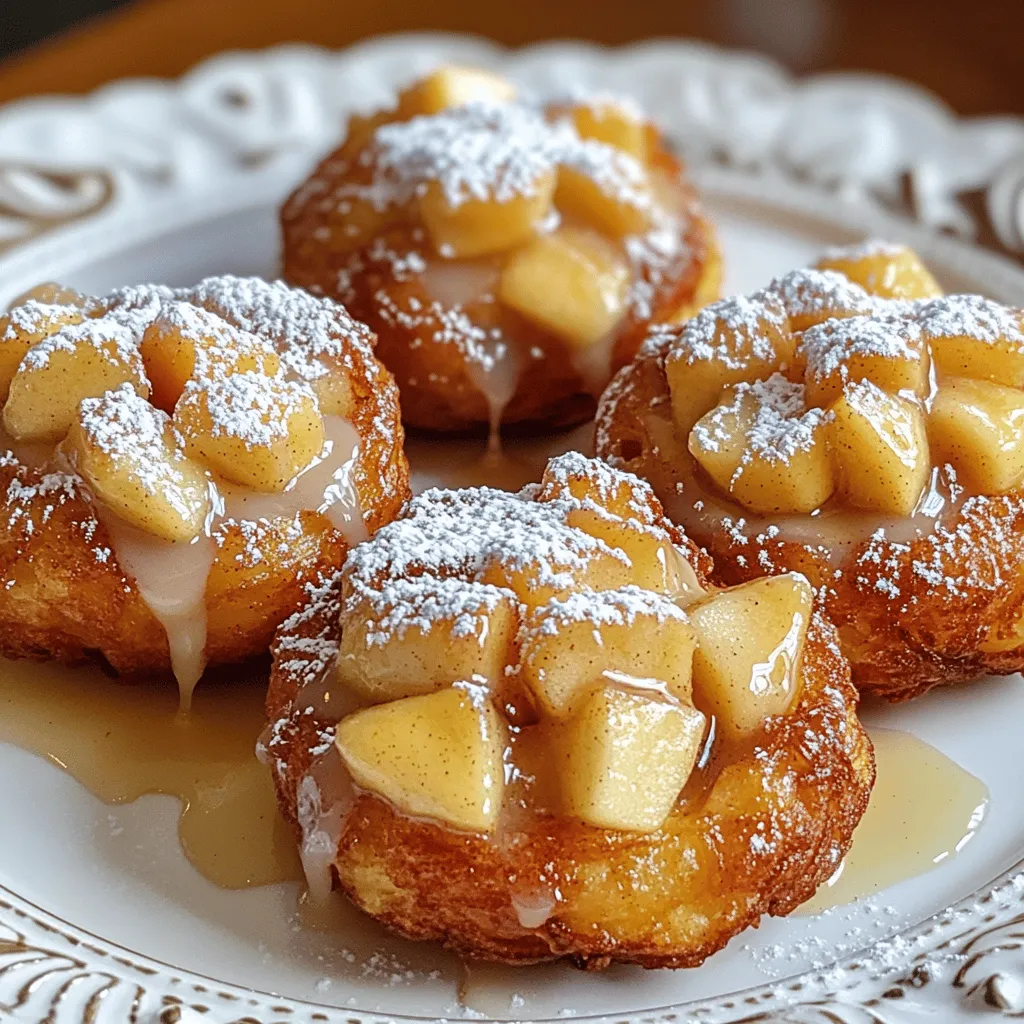 Baked Apple Fritters Köstlich und Einfach Zubereiten