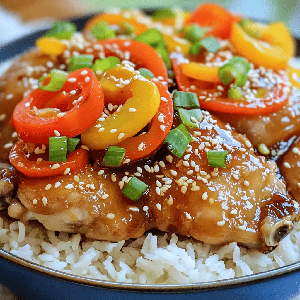 Slow Cooker Honey Garlic Chicken Einfach und Lecker
