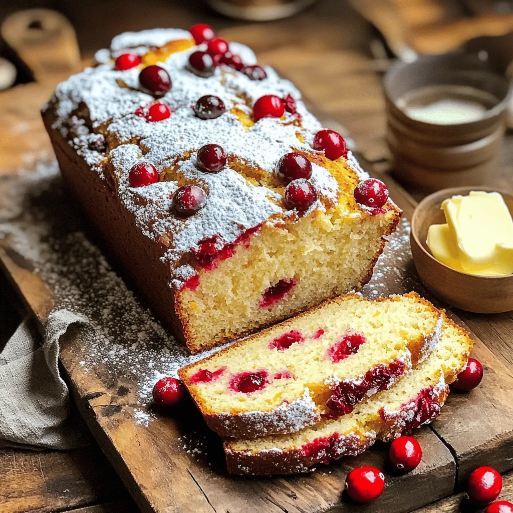 Cranberry Orange Bread Einfach und Köstlich Backen
