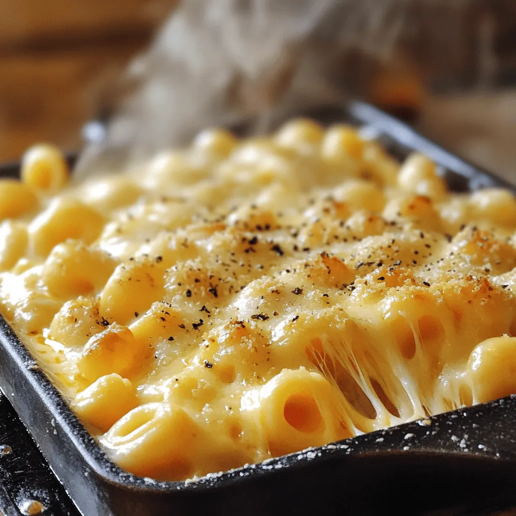 Um das perfekte Instant Pot Mac & Cheese Rezept zu machen, brauchst du einige einfache Zutaten. Du benötigst 2 Tassen trockene Makkaroni, 4 Tassen Gemüsebrühe, 2 Tassen geriebenen Cheddar-Käse, 1 Tasse Gruyère-Käse und 1/2 Tasse Frischkäse. Andere wichtige Zutaten sind Senfpulver, Paprika, Knoblauchpulver, schwarzer Pfeffer und Meersalz. Vergiss die Butter nicht, die gibt deinem Gericht einen tollen Geschmack. Frisch gehackte Petersilie ist eine schöne Garnitur.