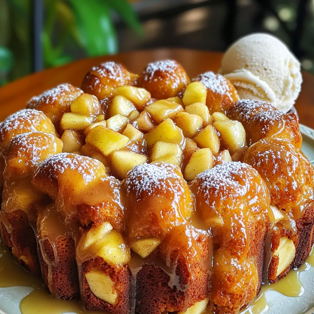 Apfel-Zimt-Monkey Bread Köstlicher Genuss für alle