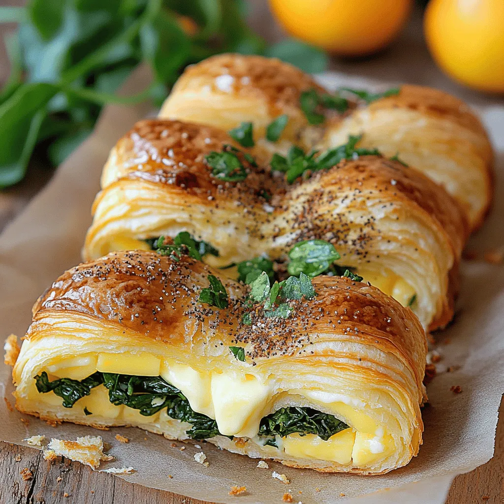 Frühstücksstrata mit Croissants Einfache und leckere Idee