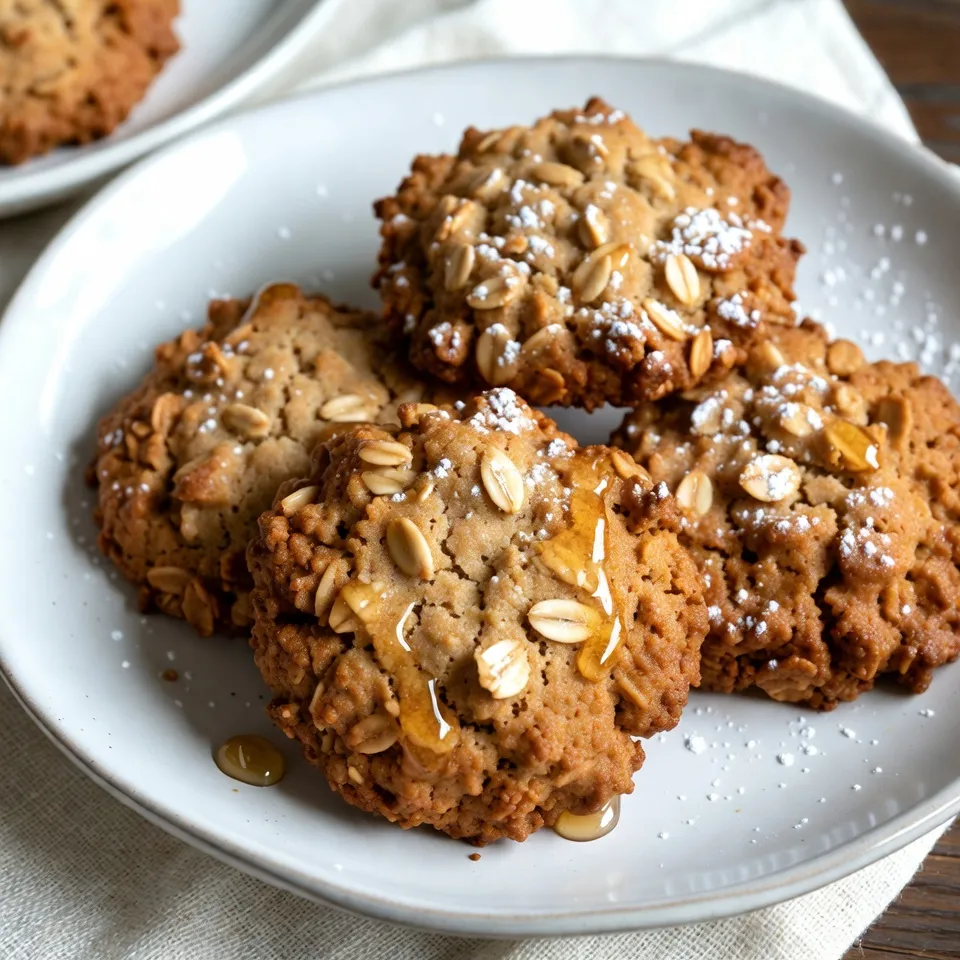 Honig Haferflocken Kekse lecker und einfach Rezept
