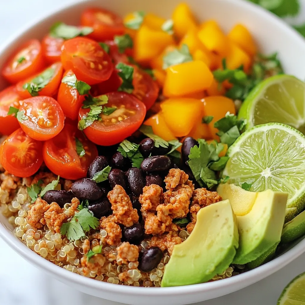 Ground Chicken Power Bowls Einfach und Lecker Kochen