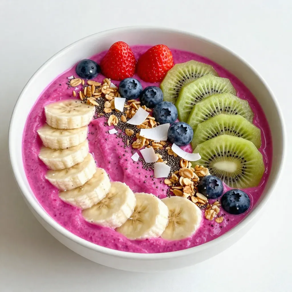 Dragon Fruit Smoothie Bowl Einfach und Gesund Genießen