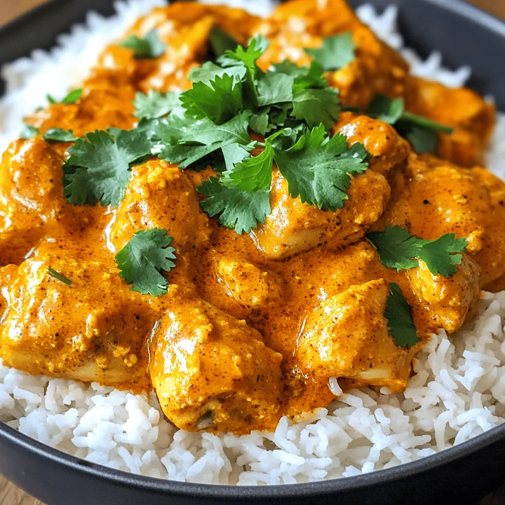 Instant Pot Butter Chicken Einfache und köstliche Mahlzeit