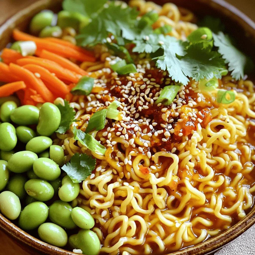 Minute Sesam Chili Crisp Ramen Einfach und Lecker