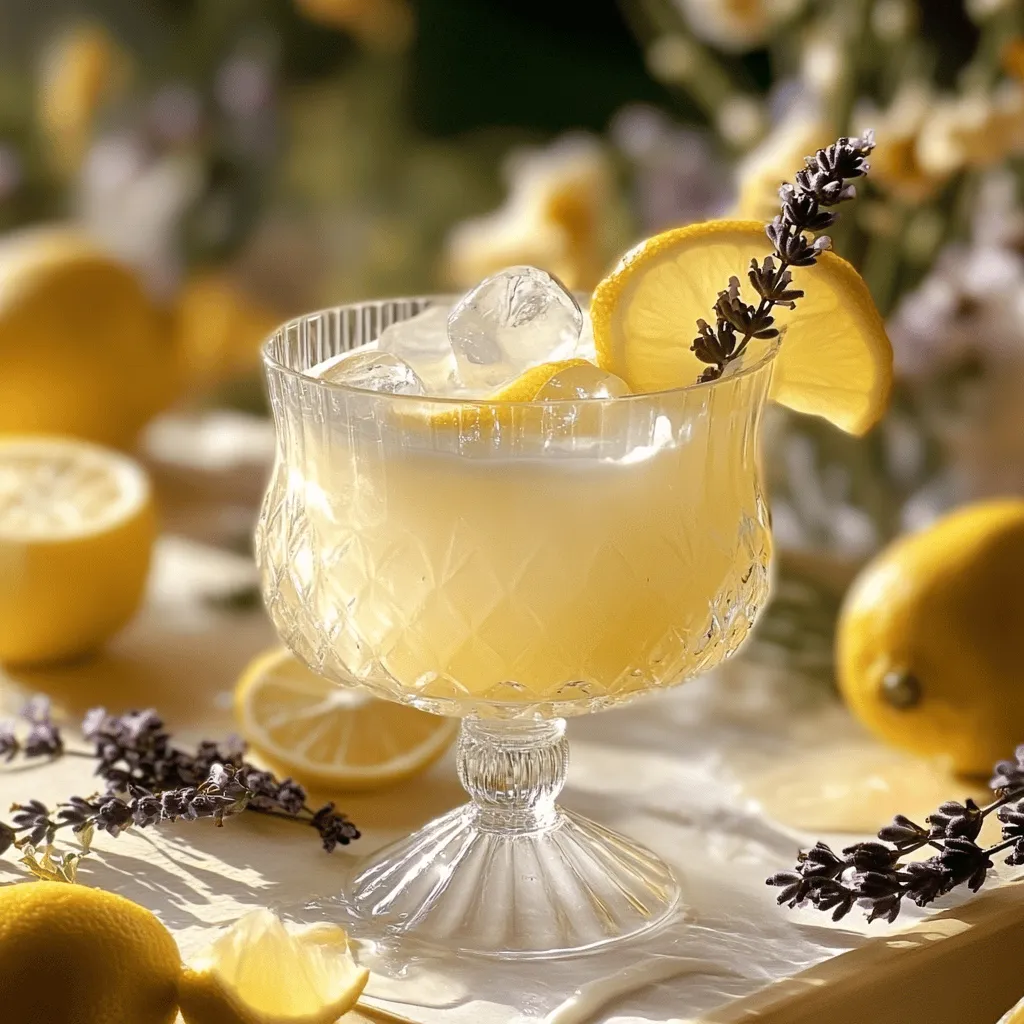Für das Kokos-Lavendel-Limonade Mocktail Rezept brauchen wir einige frische und leckere Zutaten. Die Hauptzutaten sind: