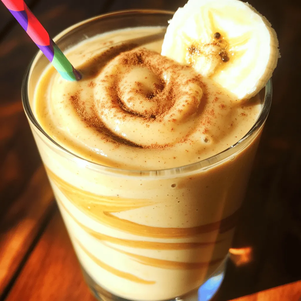 Peanut Butter Banana Smoothie Kraftvoll und Schnell Mixen